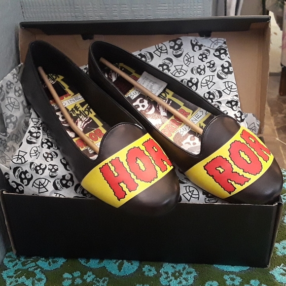 Misfits Horror flats Strangecvlt size 13 - Picture 1 of 3